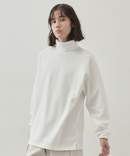 JUNRED（ジュンレッド） tシャツ j.n.r.d/スムースタートルネックプル 