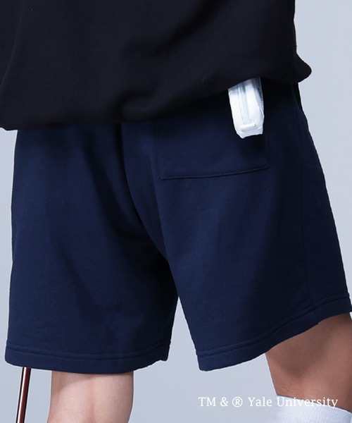 キューン新品未使用半ズボン antiqua パンツ YALE ロゴハーフパンツ レディース メンズ