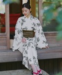 セパレート浴衣 甚平 浴衣 二部式で簡単に着ら...の詳細画像4