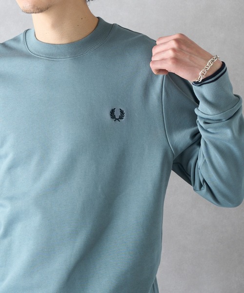 【12/8まで値下げ】FRED PERRY トップス　スウェット　トレーナー 楽天市場】フレッドペリー FRED PERRY トレーナー メンズ