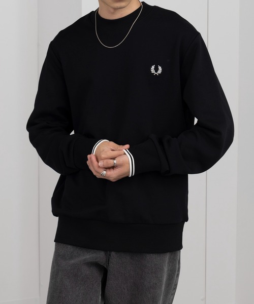 FRED PERRY トレーナー スウェット 「FRED PERRY」Crew Neck