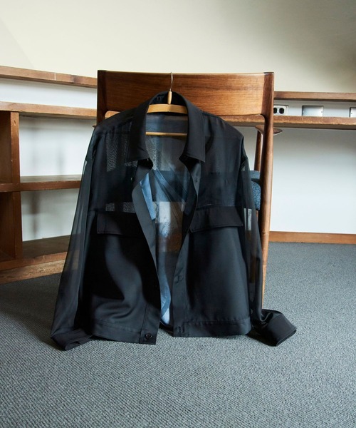 シャツ ブラウス 「万美＆CHiNPAN×HARE」イソザイMIXシャツ(HARE  