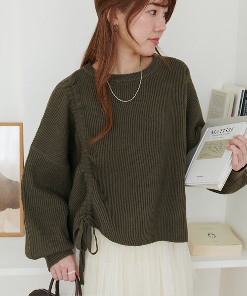 Discoat（ディスコート） ニット セーター 「8色展開!/WEB限定」畦