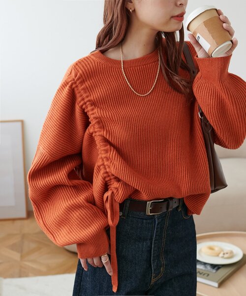 Discoat（ディスコート） ニット セーター 「8色展開!/WEB限定」畦