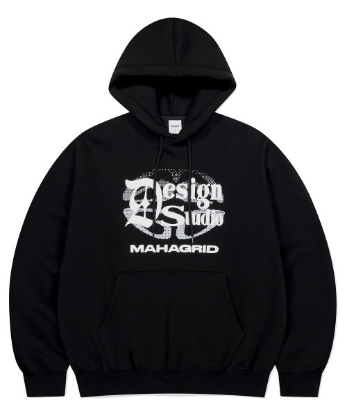 パーカー 「mahagrid/マハグリッド」 DESIGN STUDIO HOODIE (発泡)/デザインスタジオ フーディー レディース メンズ MAHAGRID パーカー 「mahagrid/マハグリッド」 DESIGN STUDIO