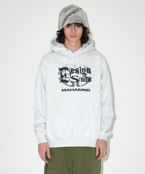 MAHAGRID（マハグリッド） パーカー DESIGN STUDIO HOODIE (発泡