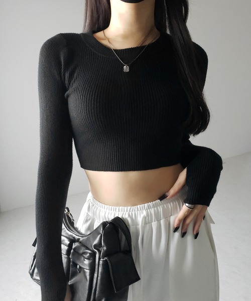 me+em select（ミームセレクト） ニット セーター 「 3color 」BASIC