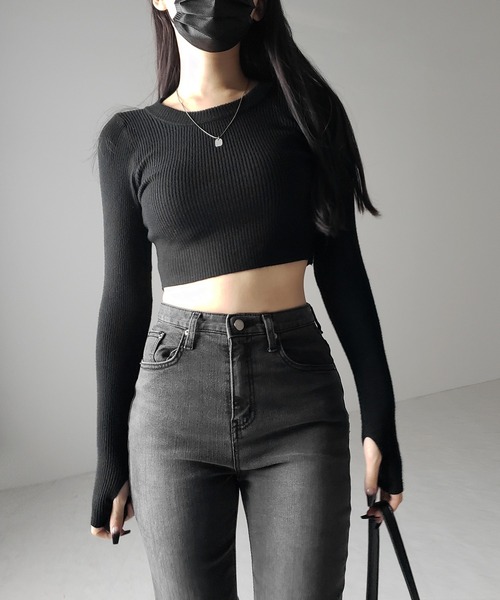 トップス me me+em select（ミームセレクト） ニット セーター 「 3color 」BASIC