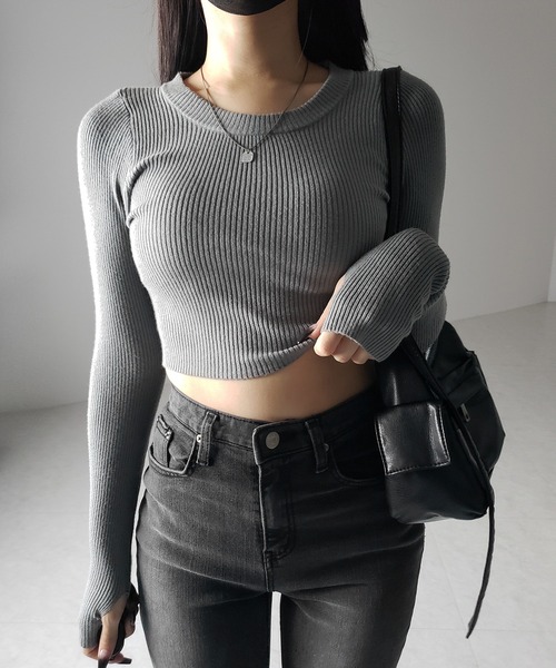 me+em select（ミームセレクト） ニット セーター 「 3color 」BASIC