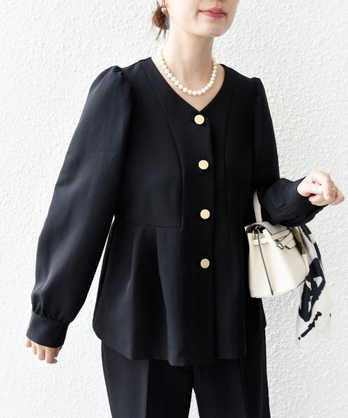 SHIPS.me カーディガン 「ZOZO限定」SHIPS.me:Vネック ジャケット