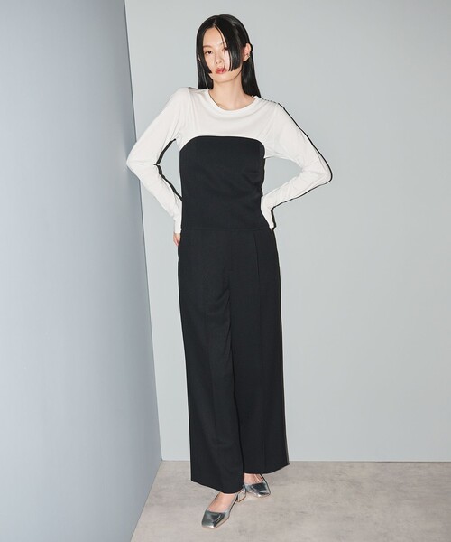 uncrave アルビニスタ シフォン ボートネック カットソー 2色セット uncrave tシャツ アルビニスタシフォン ボートネック カットソー
