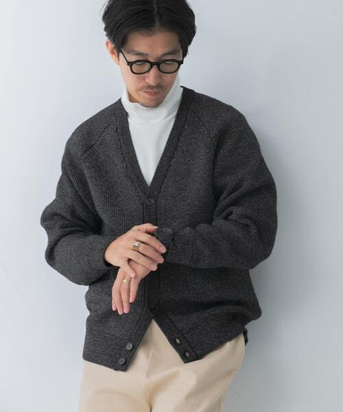 ITEMS URBANRESEARCH カーディガン マシンウォッシャブル