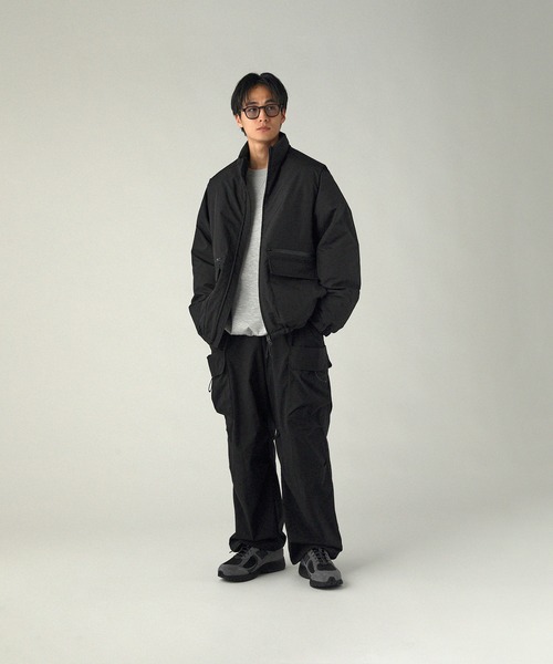 未使用タグ付き♡ウォッシャブルジップアップブルゾン　スプリング　ジャケット city（シティ）の「STORMFLAP ZIP UP BLOUSON/ガンフラップ