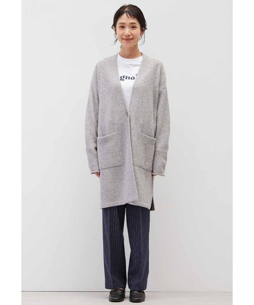 Live in comfort カーディガン リブ イン コンフォート もっちり