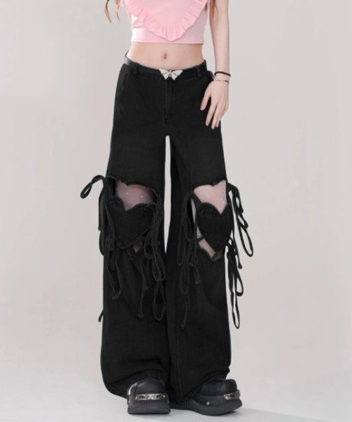 gossip!ロサンゼルス ジーンズ デニム デニムパンツ 「美シルエット