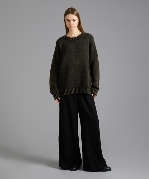 selle glant（セレグランテ） セーター ニット STONE WASH BASIC KNIT