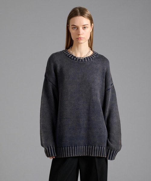 selle glant（セレグランテ） セーター ニット STONE WASH BASIC KNIT