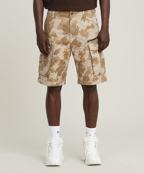 G-STAR RAW パンツ ROVIC ZIP RELAXED SHORTS/リラックスワイド