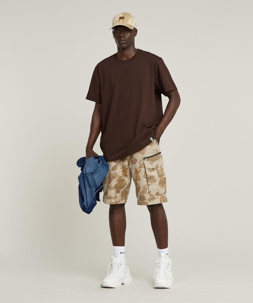 G-STAR RAW パンツ ROVIC ZIP RELAXED SHORTS/リラックスワイド