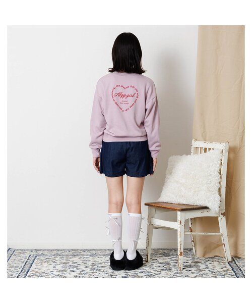 algy トレーナー HAPPYトレーナー キッズ 子供服 女の子