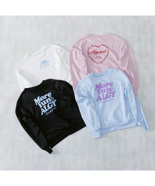 algy トレーナー HAPPYトレーナー キッズ 子供服 女の子