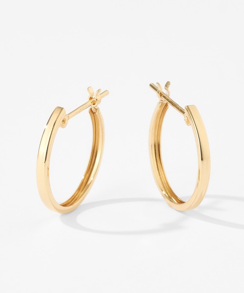 Jewel closet by L&Co. ピアス K18 フープ レディース メンズ