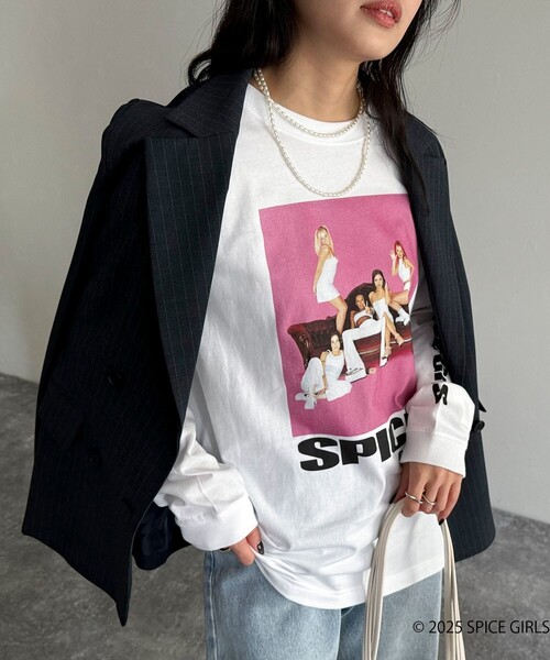 tシャツ 「GOOD ROCK SPEED/グッドロックスピード」SPICE GIRLSロンTシャツ レディース