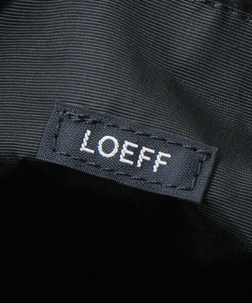 LOEFF ショルダーバッグ バッグ 「LOEFF」レモン ジャガード