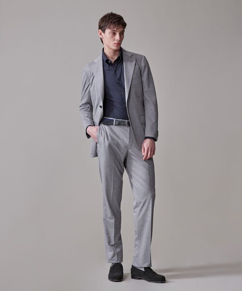 未使用　Jプレス J.PRESS テーラードジャケット　チャコールグレー 未使用級】J.PRESS ジェイプレス テーラードジャケット