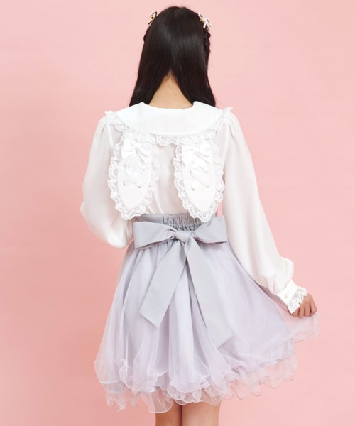 Secret Honey（シークレットハニー） ブラウス シャツ レースアップ