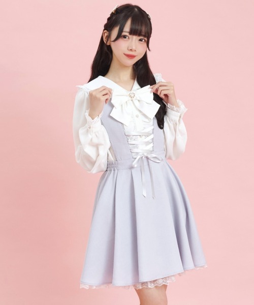 Secret Honey（シークレットハニー） ブラウス シャツ レースアップ
