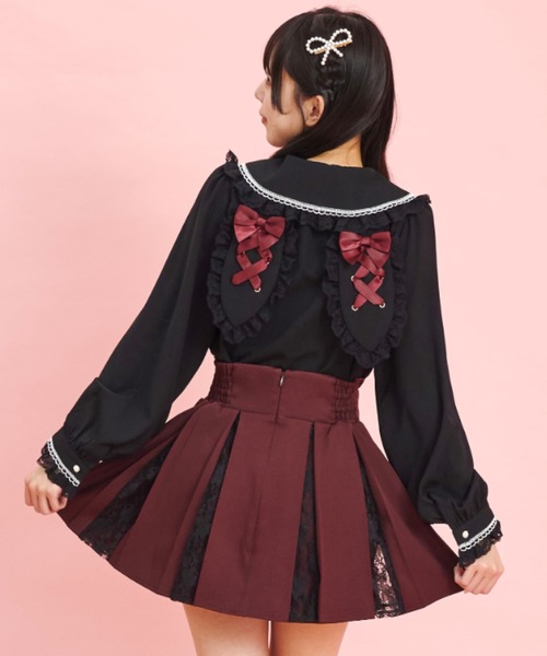 Secret Honey（シークレットハニー） ブラウス シャツ レースアップ