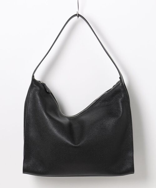 [NOTHING WRITTEN] PIBI LEATHER SHOULDER バッグ★新作・24AW★ 4TH / Pibi leather shoulder bag (Black) - Nothing written