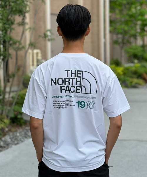 THE NORTH FACE ◆ ショートスリーブ ES 66ロゴワイドティー THE NORTH FACE tシャツ 「THE FACE」S/S ES 66 Logo Wide Tee