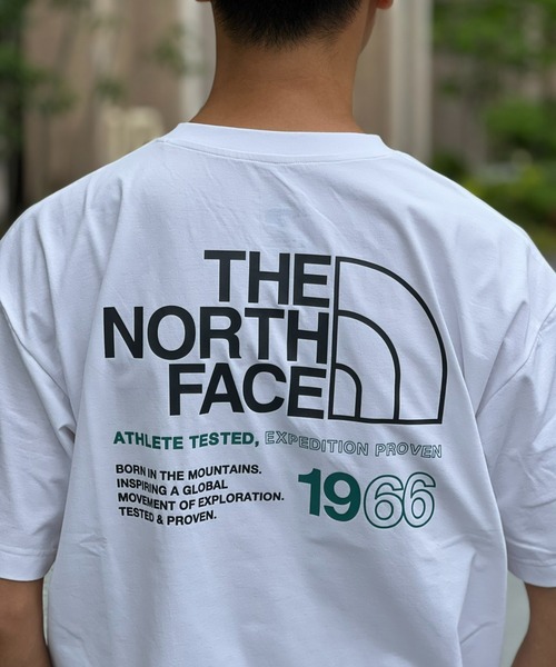 THE NORTH FACE ☆新作 1966 retro ロゴTシャツ The North Face◇新作 1966 retro ロゴTシャツ 白 送料込 (THE