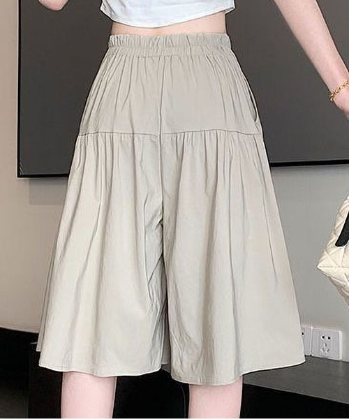 BLANC FICELLE スカート 切替 キュロットスカート : ZOZOTOWN Yahoo!店