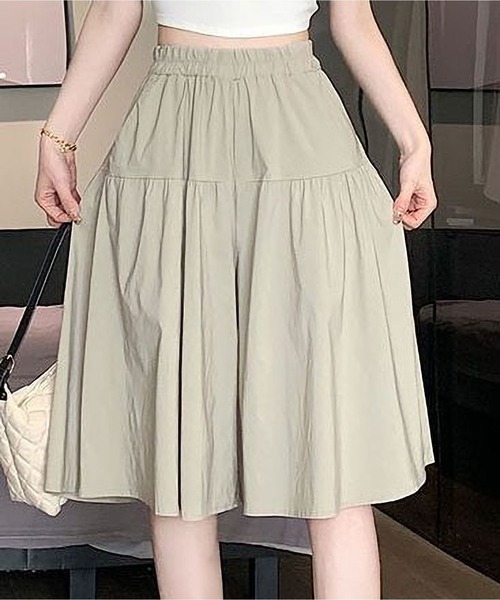 BLANC FICELLE スカート 切替 キュロットスカート : ZOZOTOWN Yahoo!店