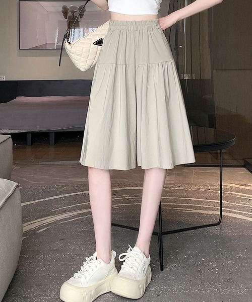 BLANC FICELLE スカート 切替 キュロットスカート : ZOZOTOWN Yahoo!店