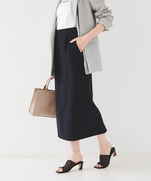 UNTITLED（アンタイトル） スカート 「後ろウエストゴム/洗える