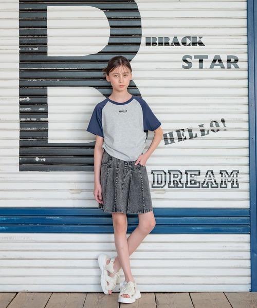 GLOBAL WORK（グローバルワーク） tシャツ ヘビロッTEEチビ半袖/324968
