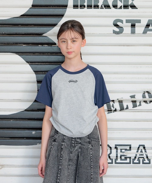 GLOBAL WORK（グローバルワーク） tシャツ ヘビロッTEEチビ半袖/324968
