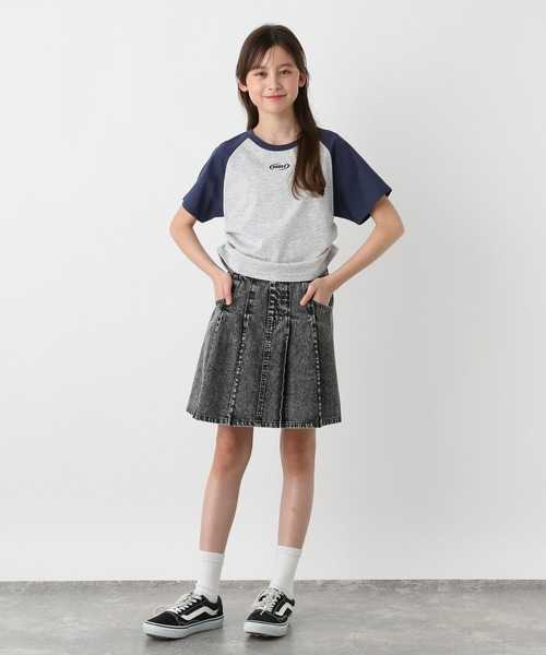 まとめ売り　120 女の子　春　夏　GU グローバルワーク　デビロック　coca GLOBAL WORK（グローバルワーク） tシャツ ヘビロッTEEチビ半袖/324968