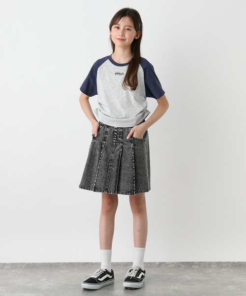 GLOBAL WORK（グローバルワーク） tシャツ ヘビロッTEEチビ半袖/324968