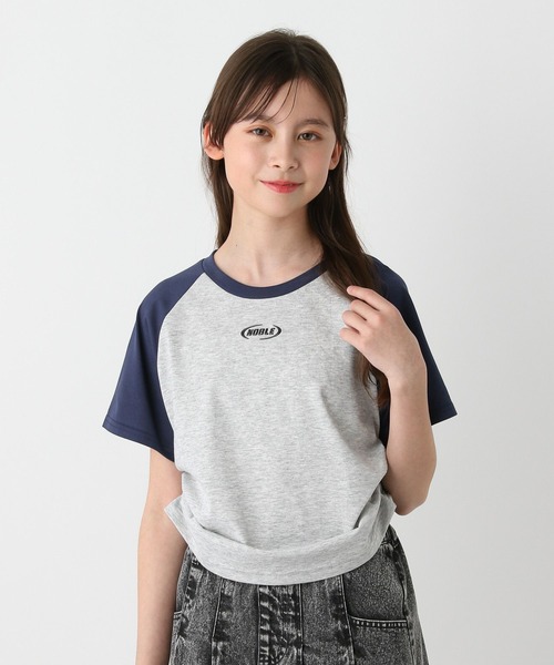 GLOBAL WORK（グローバルワーク） tシャツ ヘビロッTEEチビ半袖/324968