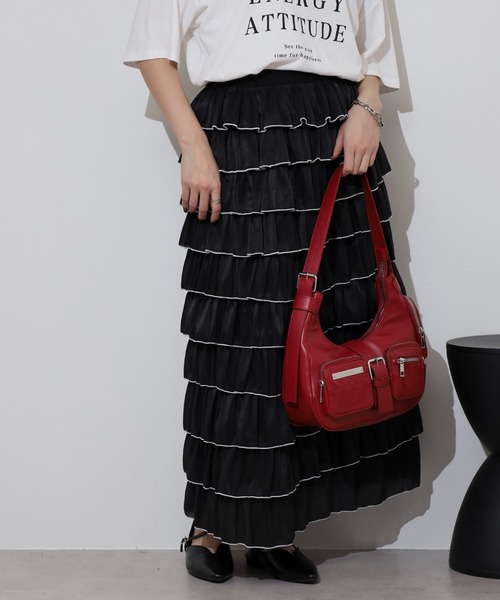 ふんざわ kotohayokozawa×PINK HOUSE DENIM JUMPER SKIRT｜ピンクハウス