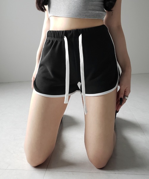 me+em select パンツ 「 3color 」サイドラインパイピング
