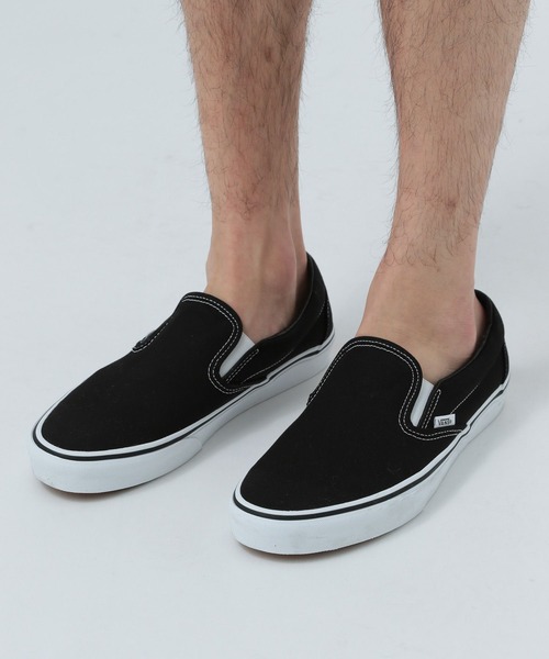 VANS スリッポン ブラック 黒　28cm（US10） VANS バンズ US企画 スリッポン 黒黒 ブラック/ブラック Slipon