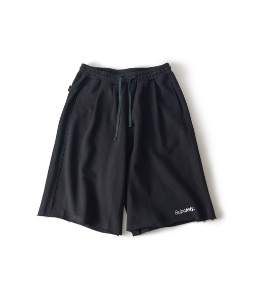 Subciety（サブサエティ） ハーフパンツ ワイドパンツ パンツ 短パン