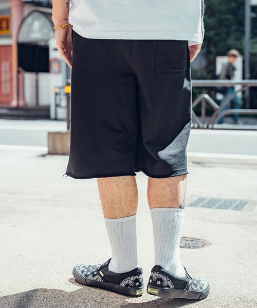 Subciety（サブサエティ） ハーフパンツ ワイドパンツ パンツ 短パン