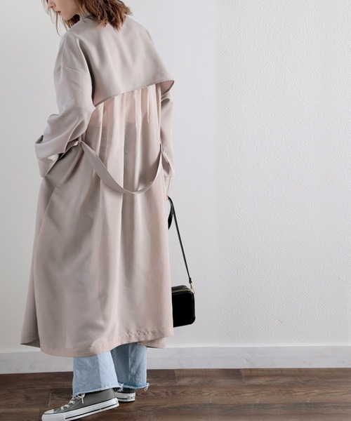 「classicalelf」 コート MEDIUM モカ レディース_画像3